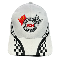 2024 dated WHITE X-FLAGS CAP - MG 889